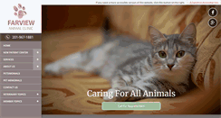 Desktop Screenshot of farviewvet.com